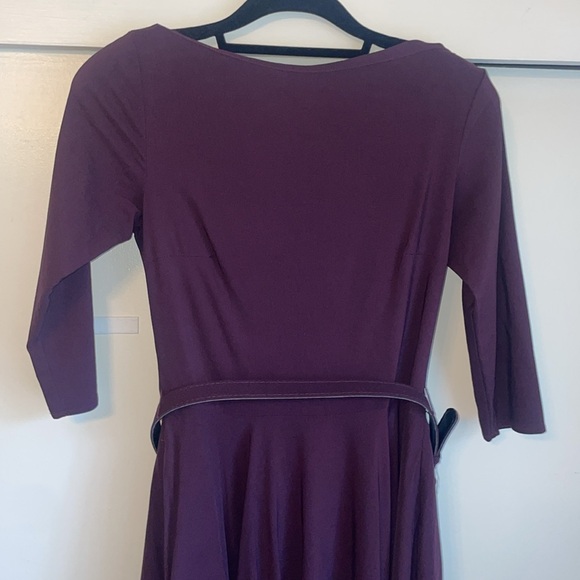 Unique Vintage Dresses & Skirts - Unique Vintage Plum Dress 6/8 EUC! Perfect for parties